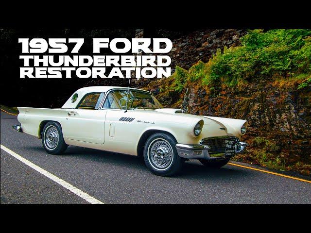 1957 Ford Thunderbird Restoration : Project Snowbird