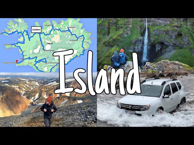 ISLAND || 14 Tage Reiseroute Hochland & Ringstraße || Mietwagen & Camping