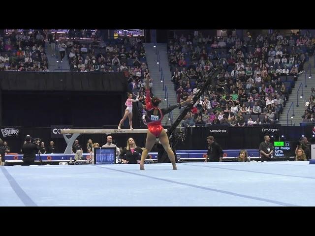 Jordan Chiles -  Floor Exercise -  2024 Core Hydration Classic  - Senior Women Session 2