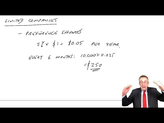 Preference Shares - ACCA Financial Accounting (FA) lectures