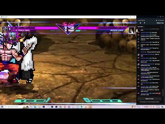  MUGEN LIVE #67.5 -  Testing New Characters