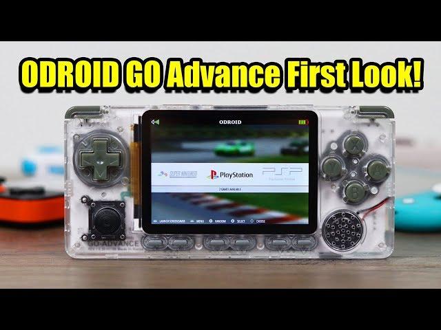 ODROID GO ADVANCE First Look And Test - Could This Be The Best Retro Handheld of 2020!