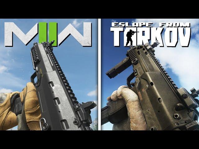 CoD Modern Warfare II vs Escape from Tarkov - Reload Animations