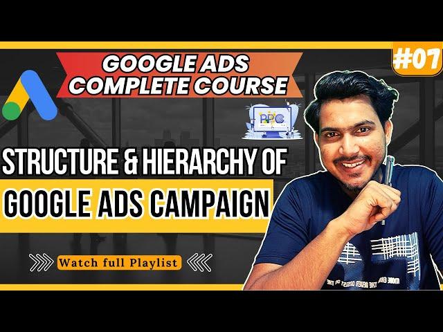 Structure & Hierarchy of Google Ads Account | Structure of Google Ads Campaign #07