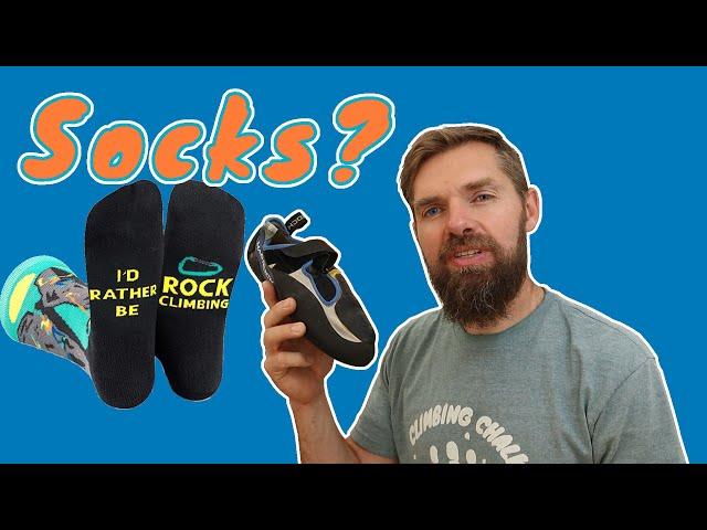 Should you Wear Socks with Climbing Shoes