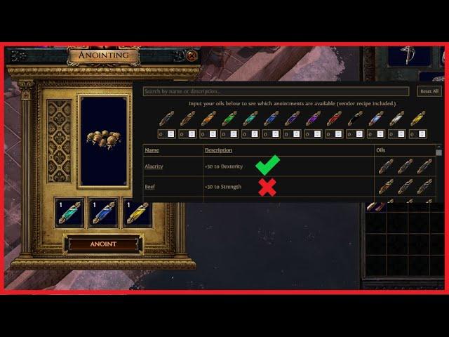 KNOW WHAT TO ANOINT! POE 3.16 Ready [Blight Helper]