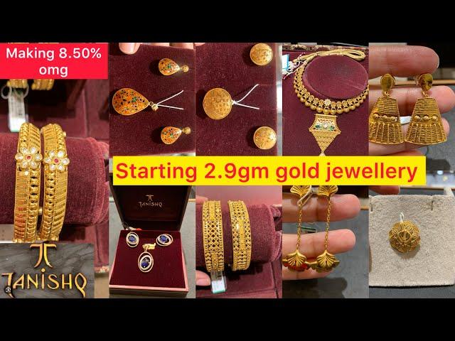 Tanishq latest Gold jewellery Designs with price | tanishq gold jewellery | tanishq jewellery