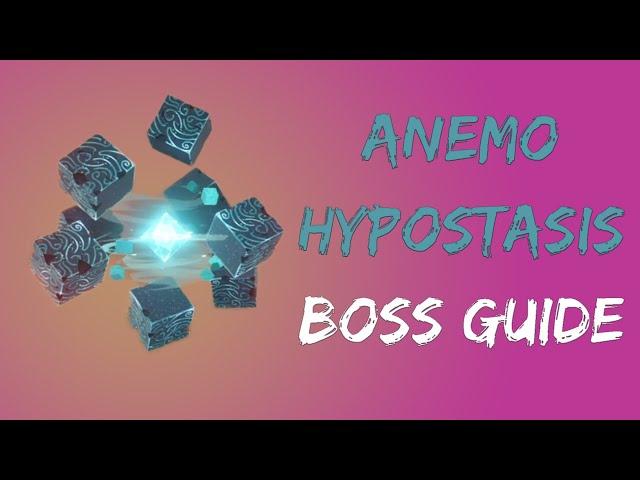 EVERYTHING You Need to Know about Anemo Hypostasis | In-Depth Boss Guide