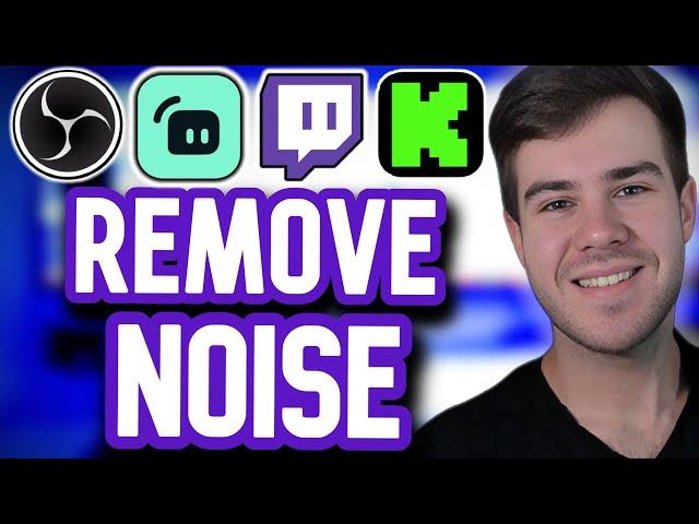 How To Remove Background Noise on Your Microphone (OBS Studio)