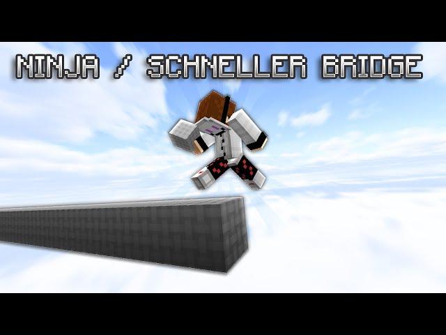 How To Ninja / Schneller Bridge In Minecraft