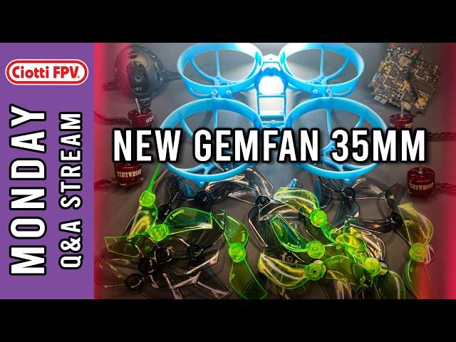 New Gemfan 35mm Prop Build - Male Bag - #6Batteries - Q&A