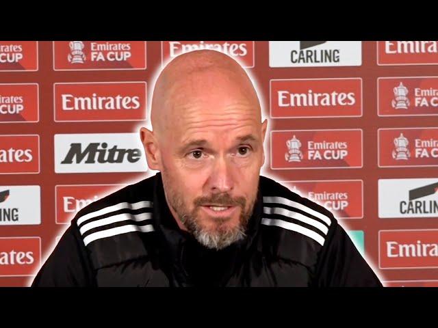 Erik ten Hag pre-match press conference | Manchester City v Manchester United | FA Cup Final