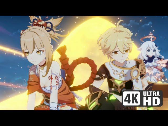 【4K Genshin Impact】Yoimiya Story Quest 2 Final Cutscene in 4K