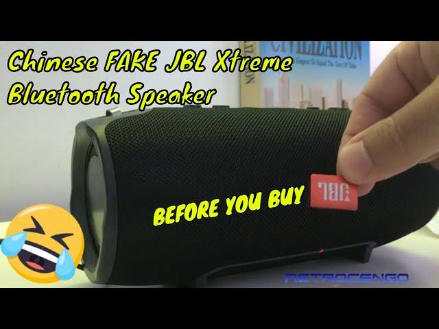 Chinese FAKE JBL Xtreme Bluetooth Speaker - Before you buy!!!