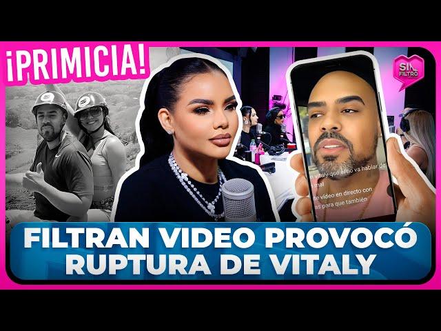 ¡PRIMICIA! FILTRAN VIDEO QUE PROVOCÓ RUPTURA DE VITALY Y SU EX MARIDO