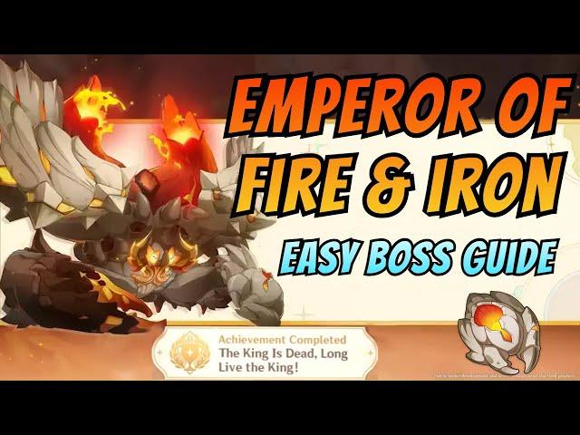 EASY Emperor Crab Boss Guide & Achievement - ALL ATTACKS