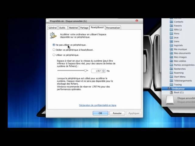 Ajouter de la ram sur son pc avec une clé usb!!