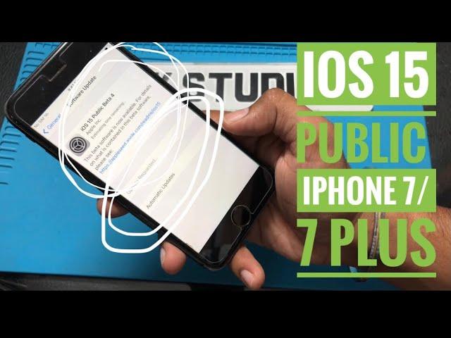 How To Install iOS 15 beta | iPhone 7 / 7 Plus First-c update || RK Studio’s || ASMR