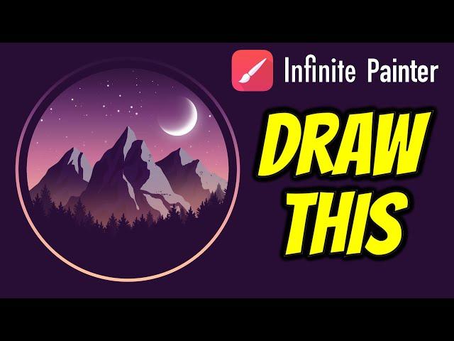 Mountains - Infinite Painter Tutorial #5