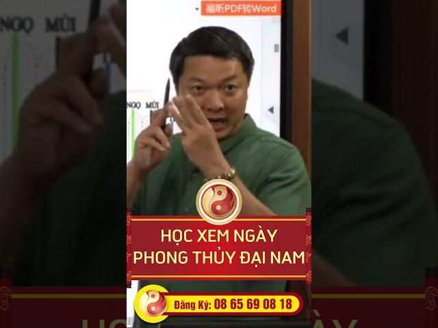 ️ Hướng Dẫn Xem Ngày | Phong thủy Đại Nam #fyp #phongthuy