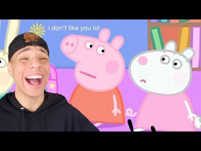I edited a peppa pig episode cause I got bored