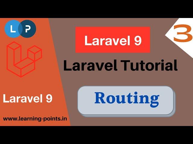 Laravel Routing | Laravel 9 |  Laravel tutorial | Learning Points