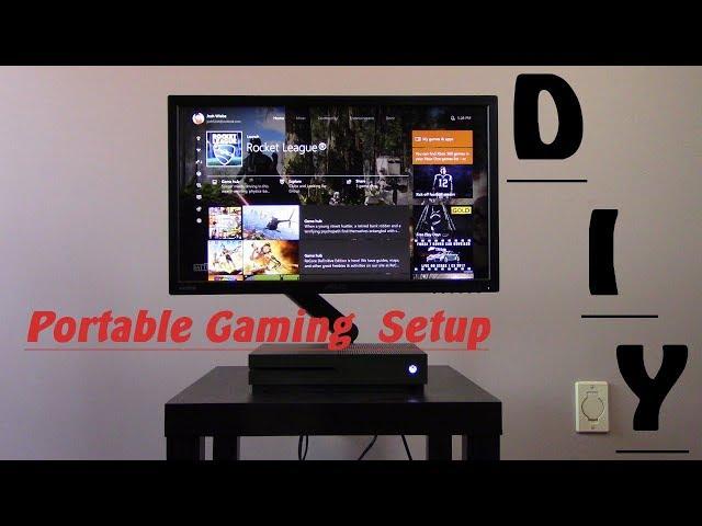 Portable gaming setup DIY