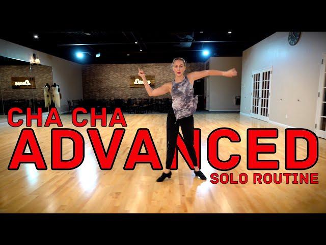 Advanced Cha Cha Solo Practice Routine | Latin Dance Tutorial