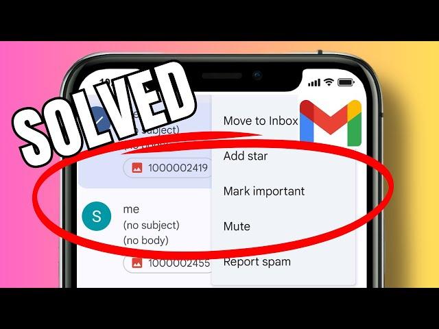 How to mark an email with a star in Gmail