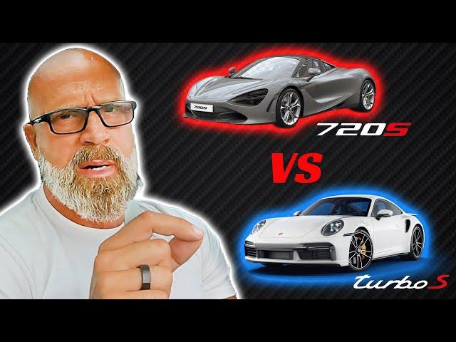 Comparing The Porsche 911 (992) Turbo S v McLaren 720S For Road Trips