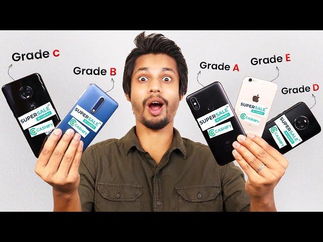 I Bought and Tested All Grade Smartphone From SuperSale by Cashify  - iPhone Starting 2000 Only 