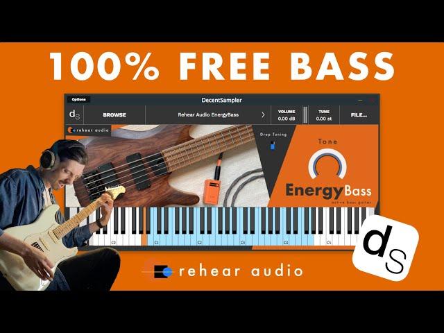 Я сделал БЕСПЛАТНУЮ VST бас-гитару! Rehear Audio EnergyBass FREE VST bass guitar!