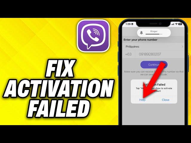 How To Fix Viber Activation Failed on iPhone (2024)