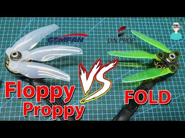 Battle Of The Folding Propellers - Gemfan Floppy Proppy Vs. Dalprop Fold