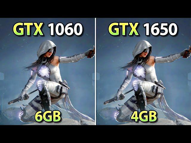 GTX 1060 vs GTX 1650 - Test in 15 New Games