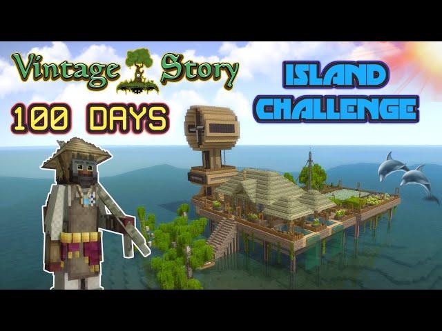 100 Days in Vintage Story: The Island Challenge