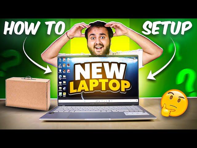 How to Setup a New Laptop - Step By Step [FULL GUIDE] 