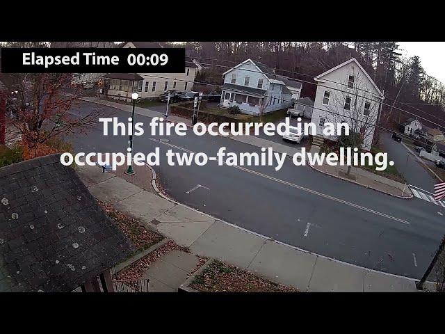 Millers Falls House Fire
