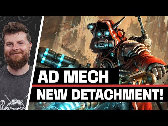 New Adeptus Mechanicus Detachment First Look! | Warhammer 40K Grotmas Calendar