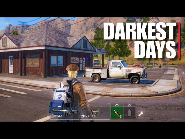 DARKEST DAYS - Open World Zombie Survival RPG Gameplay (Android/iOS)