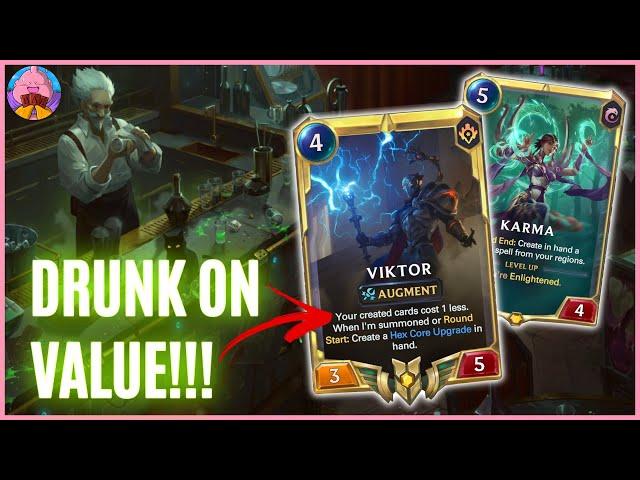 THIS DECK NEVER RUNS OUT OF VALUE!! Viktor Karma + BACK ALLEY BAR Gameplay and Deck Tech