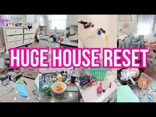 2024 WHOLE HOUSE RESET| EXTREME CLEANING MOTIVATION | House Reset  Jessi Christine