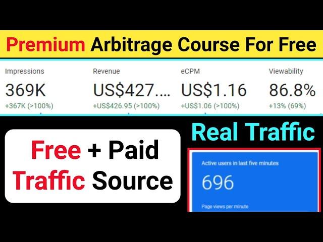 Premium Adx Arbitrage Course For Free | Earn Money From Google Adx | Adx Loading Method