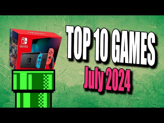 Top 10 Nintendo Switch Games Coming Out in July 2024!