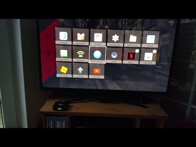 Android TV Box einrichten.