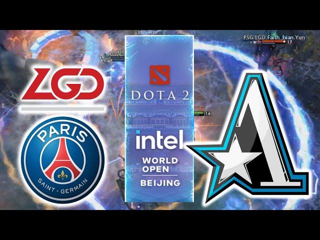 PSG.LGD vs ASTER - INTENSE GAME !! INTEL WORLD OPEN BEIJING 2022 DOTA 2