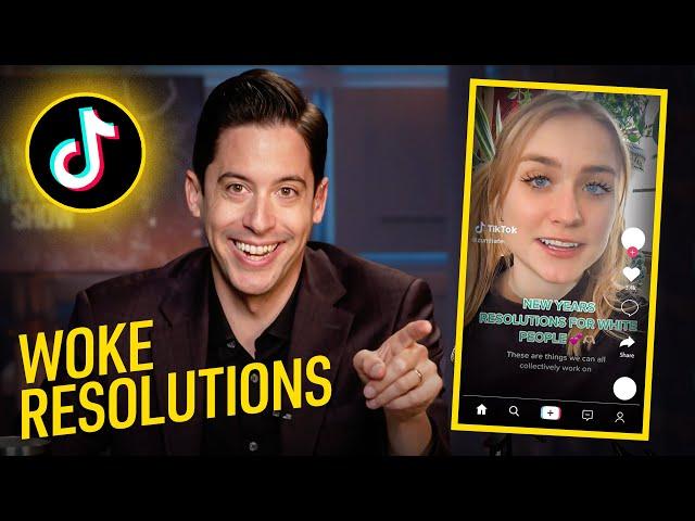 WOKE Resolutions For WHITE People! TikTok 2023