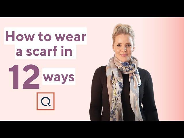 How to wear a scarf in 12 ways with Lola Rose | QVCUK