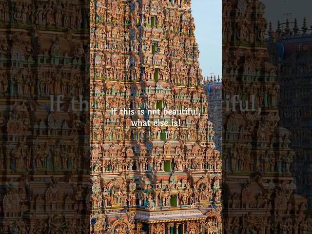 The grandeur of Hindu temple gopurams: #temples #templesofsouth #templesofindia #templesoftamilnadu