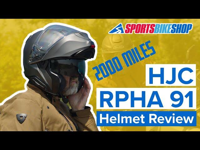 2000-mile review: HJC RPHA 91 motorcycle helmet - Sportsbikeshop